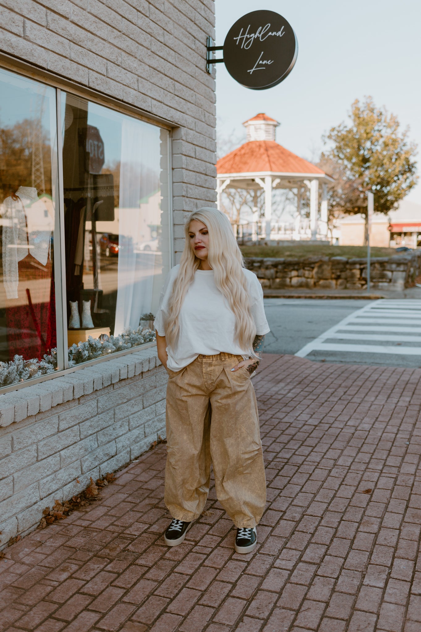 Billowy Silhouette Chino Pants