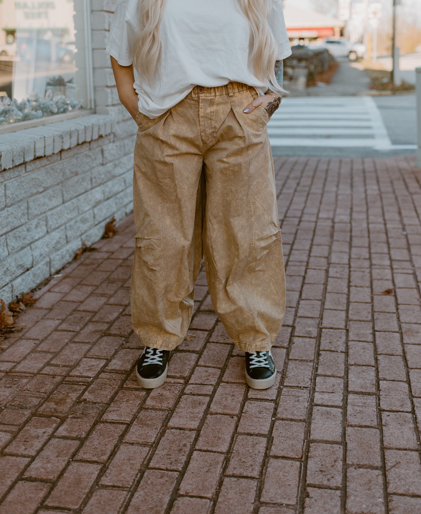 Billowy Silhouette Chino Pants