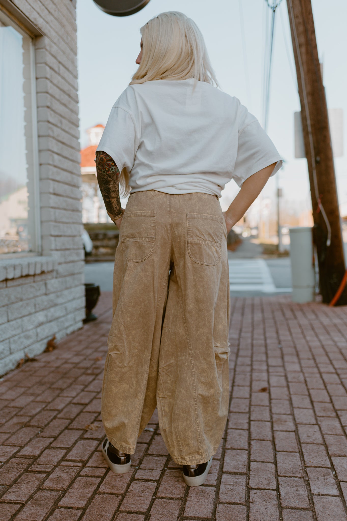Billowy Silhouette Chino Pants