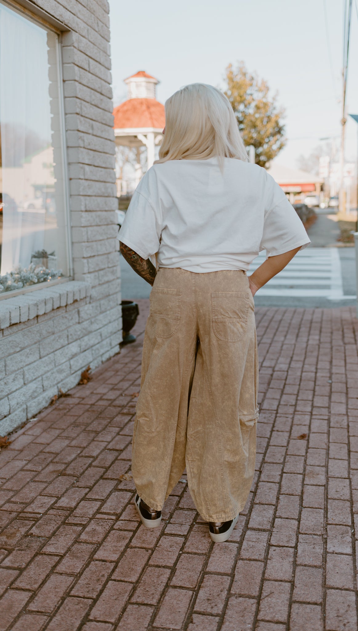 Billowy Silhouette Chino Pants