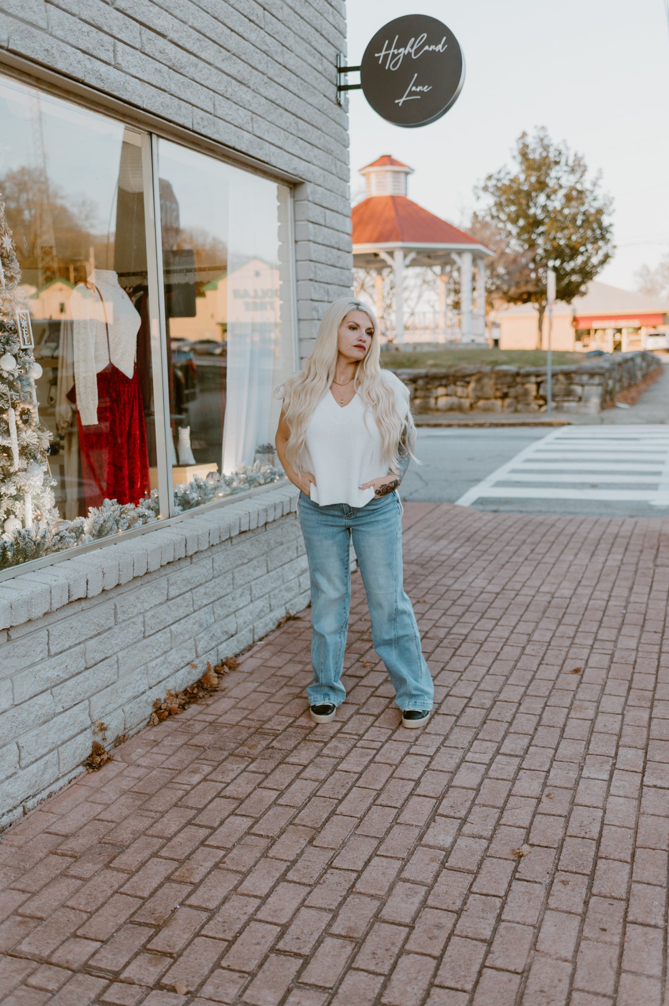 Simply Soft Sweater Vest | White