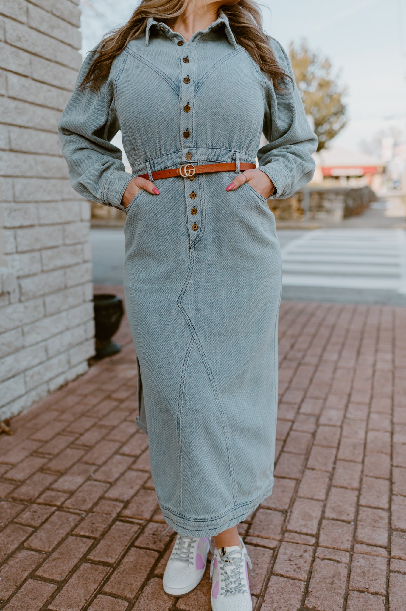 The Laurel Denim Dress