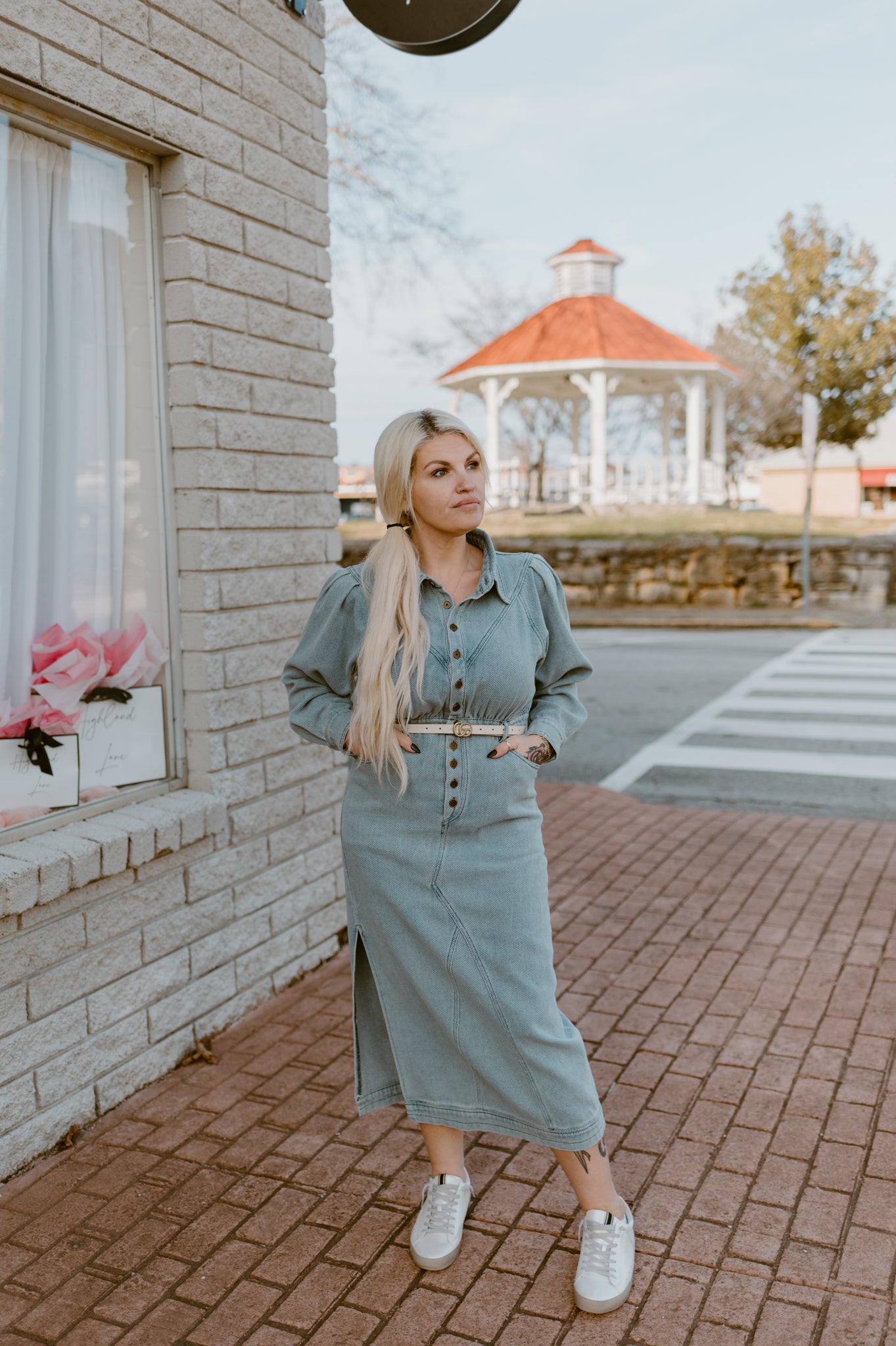 The Laurel Denim Dress