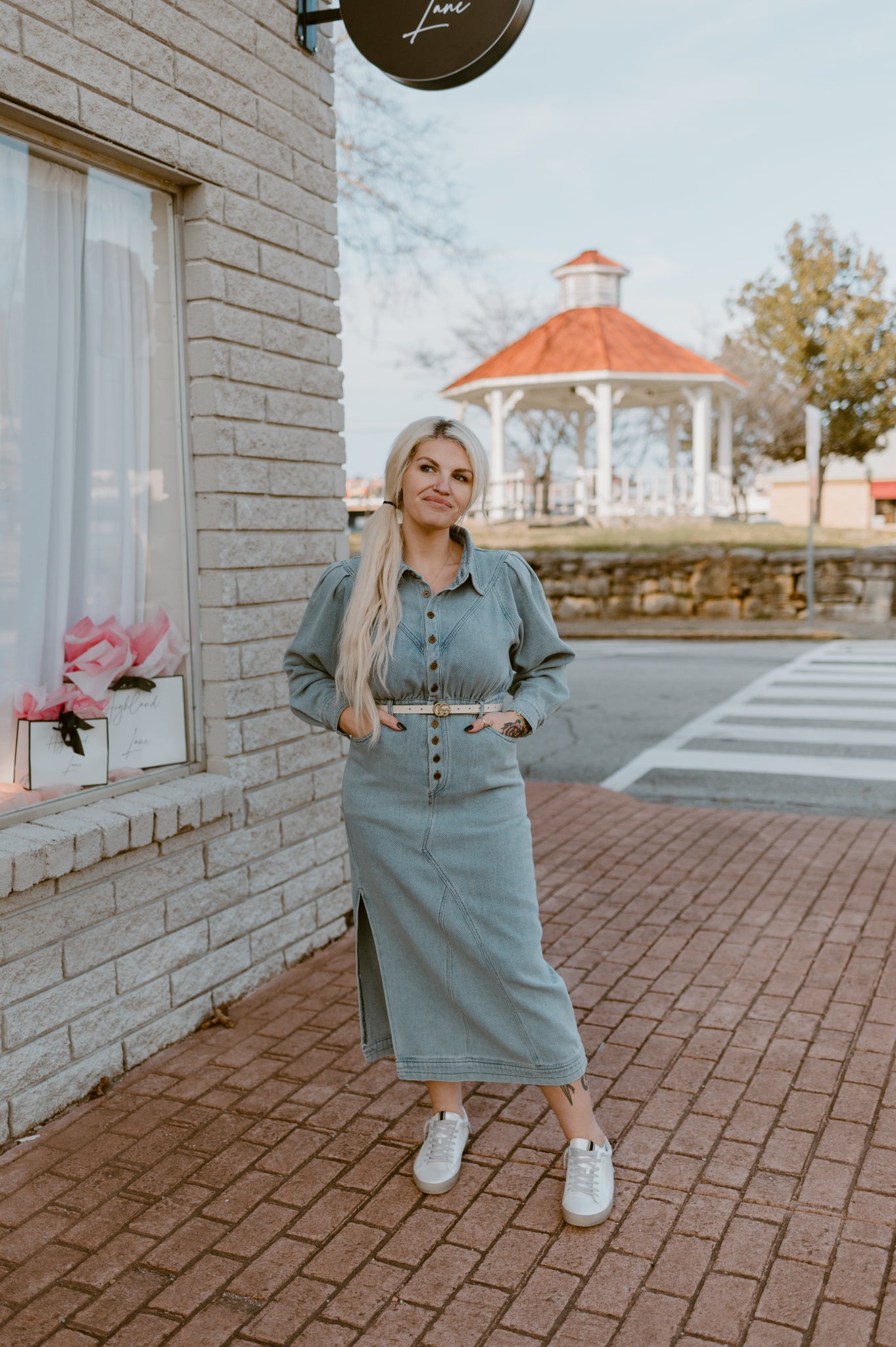 The Laurel Denim Dress