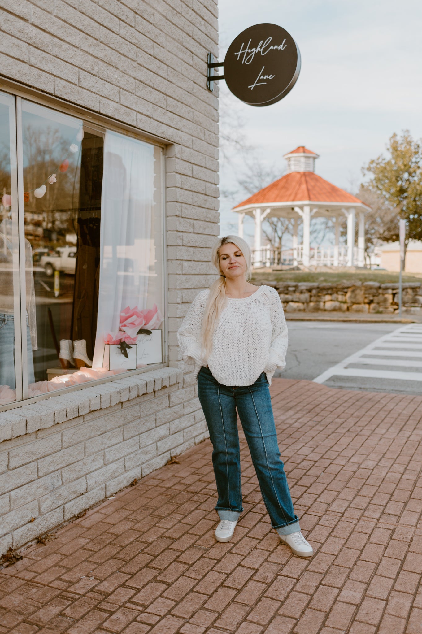 Cozy Cloud Sweater | White