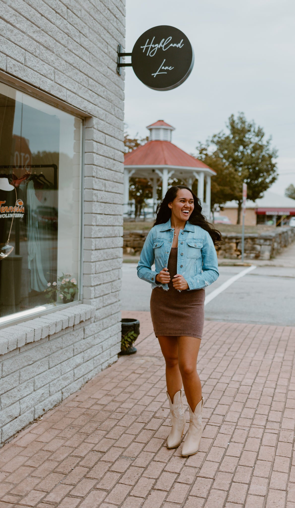 Copper Ribbed Tank Mini Dress