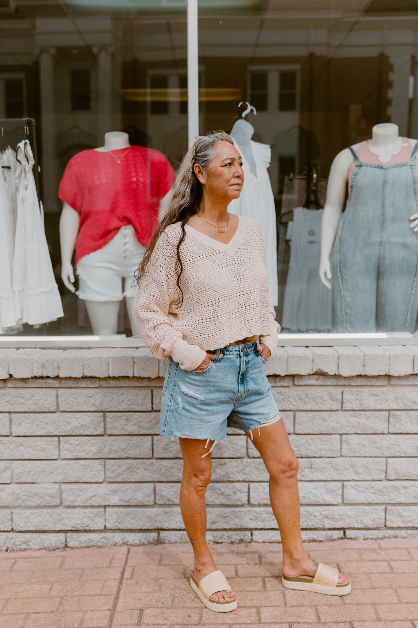 Hidden Sophie Denim Shorts Medium Wash