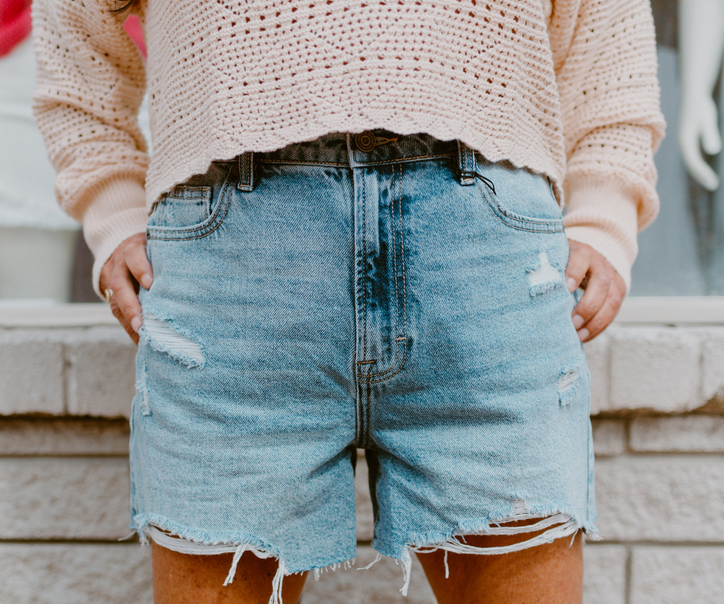 Hidden Sophie Denim Shorts Medium Wash