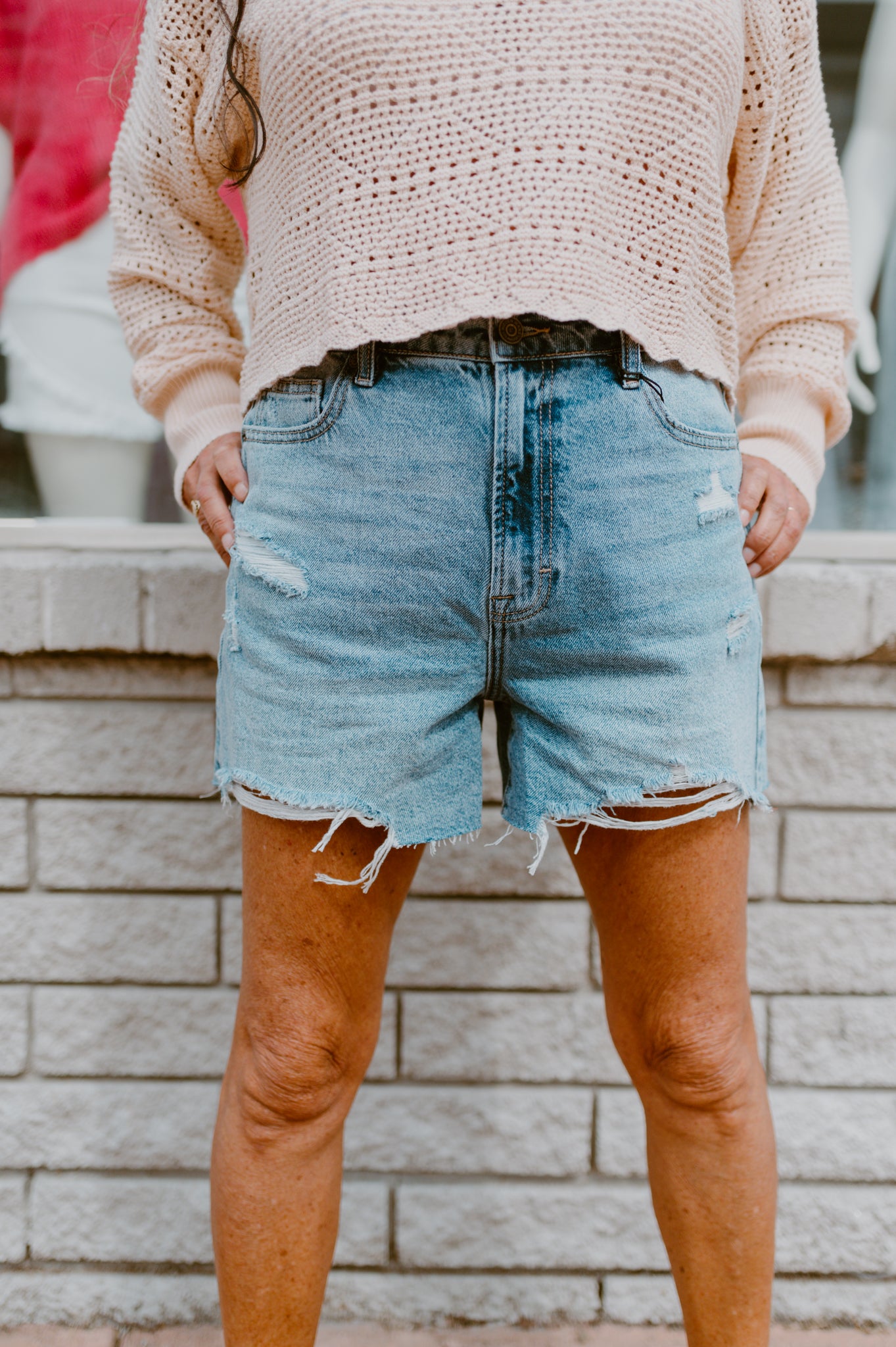 Hidden Sophie Denim Shorts Medium Wash
