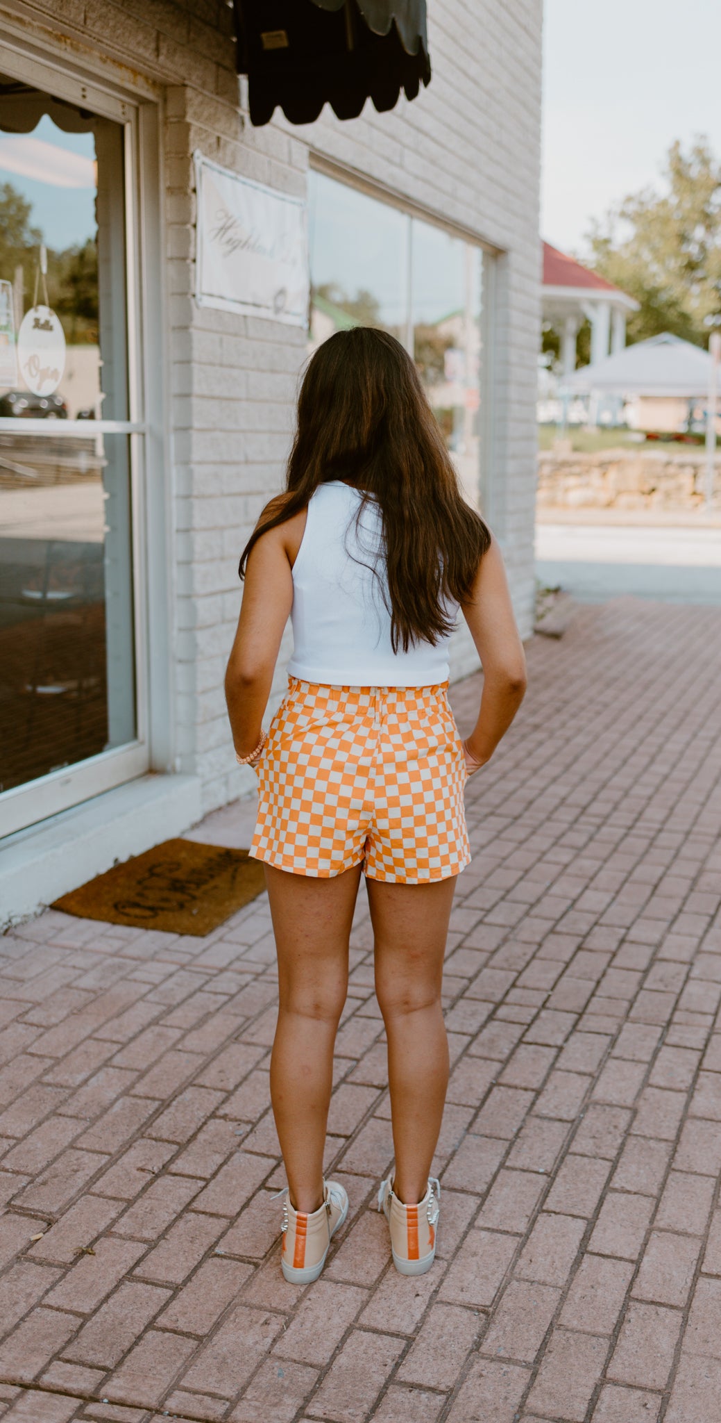 Neyland Ready Checkered Shorts