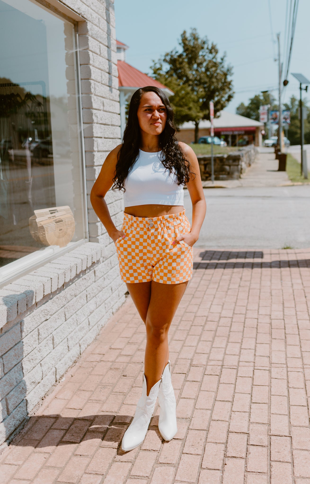 Neyland Ready Checkered Shorts