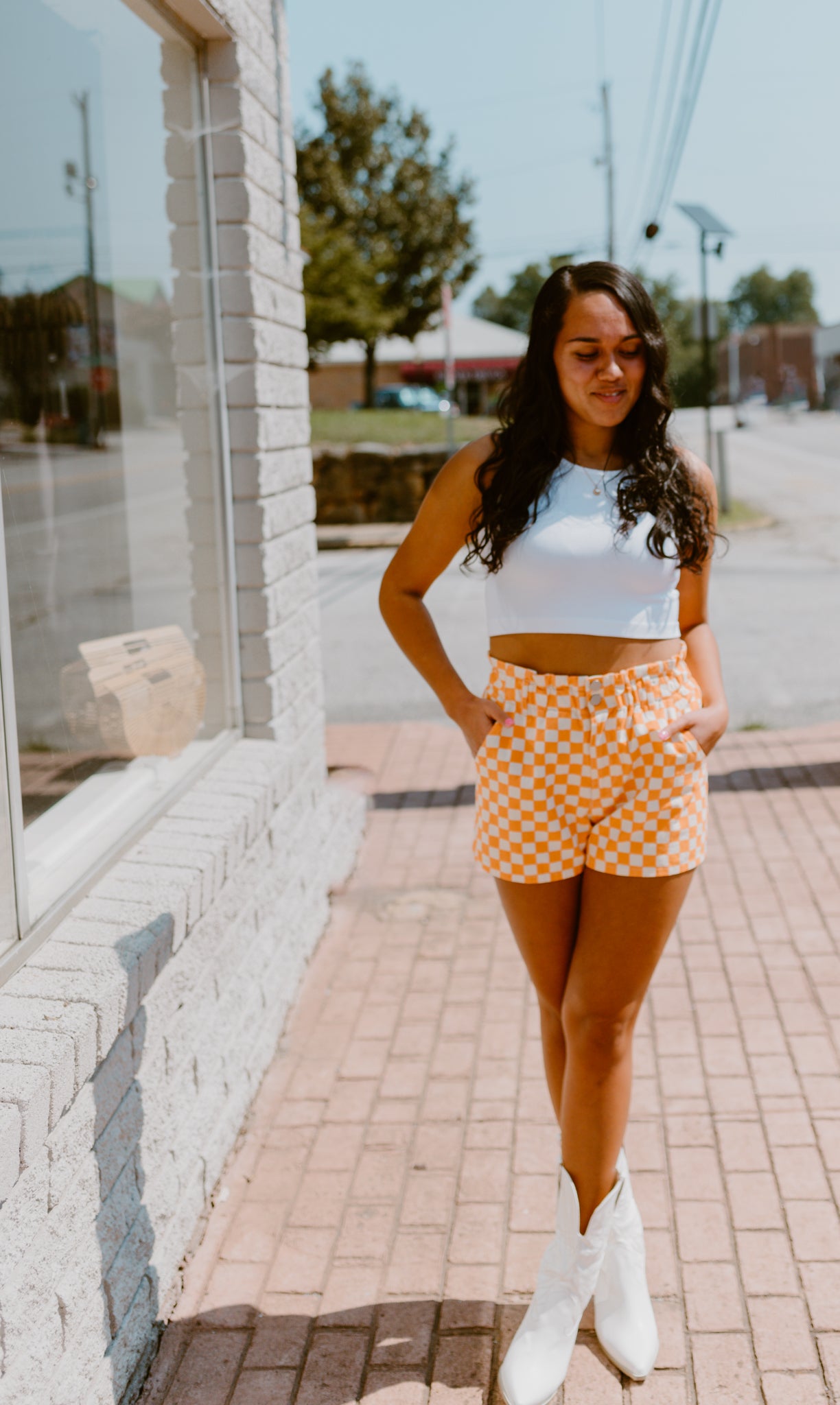 Neyland Ready Checkered Shorts