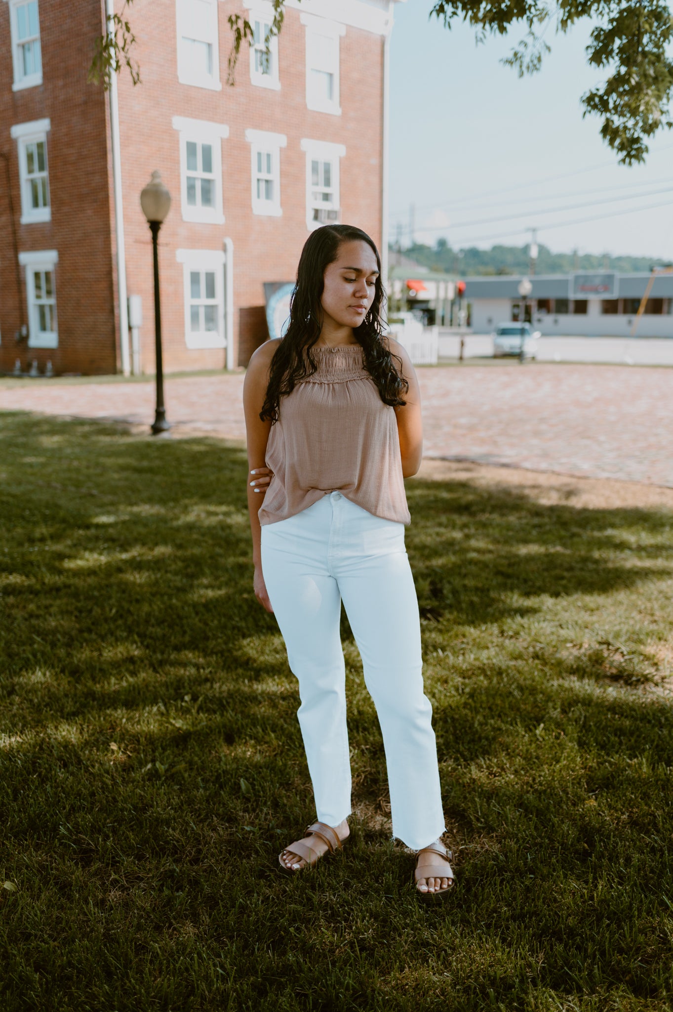 The Smocked Halter Tank Top