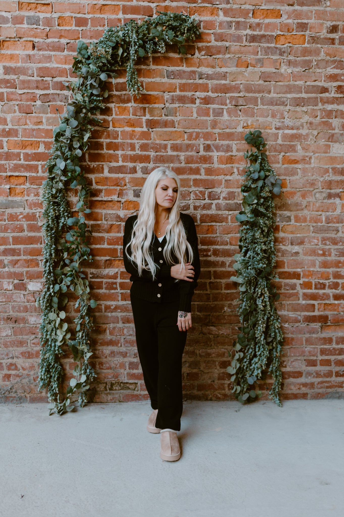 Hailee Cardi Set | Black