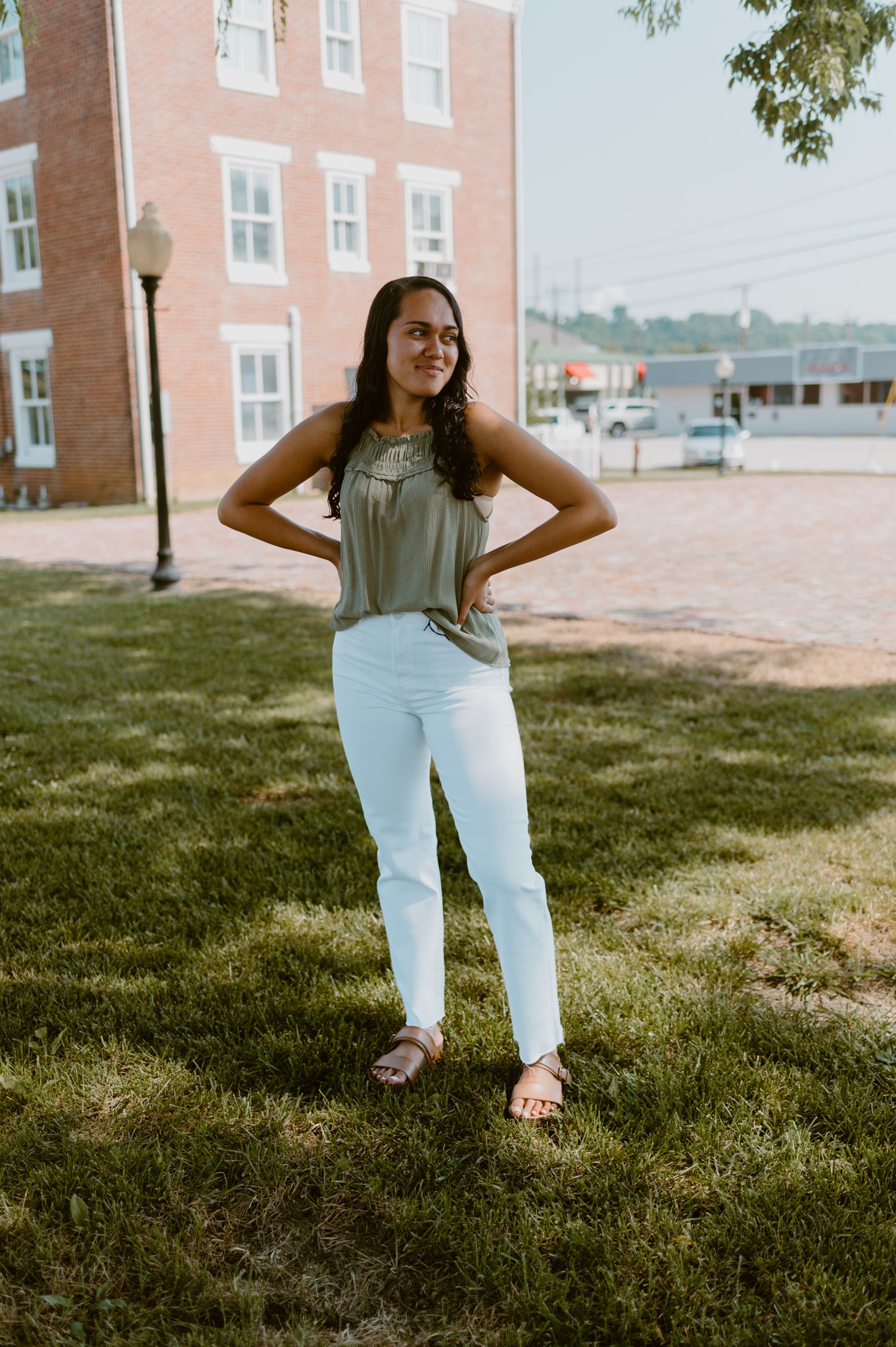 The Smocked Halter Tank Top