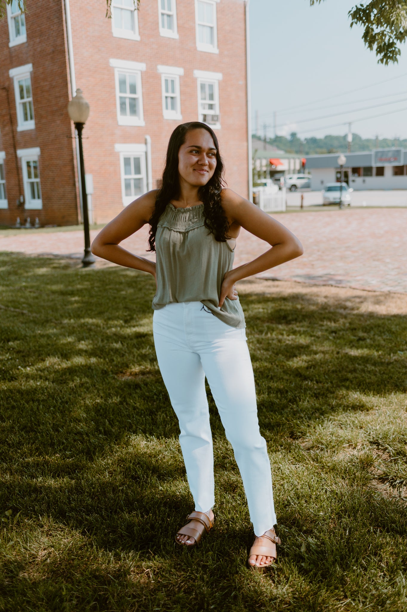 The Smocked Halter Tank Top