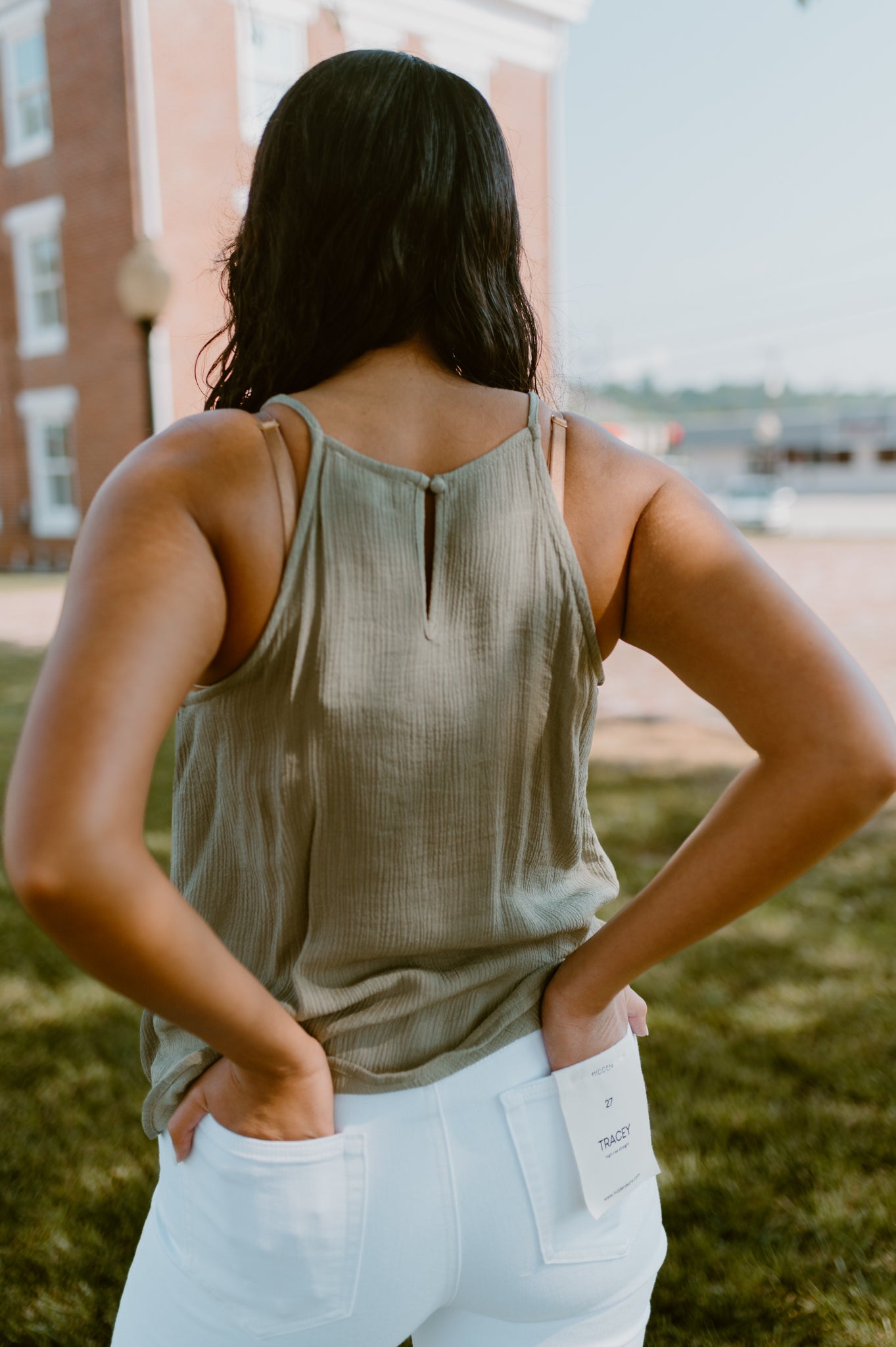 The Smocked Halter Tank Top