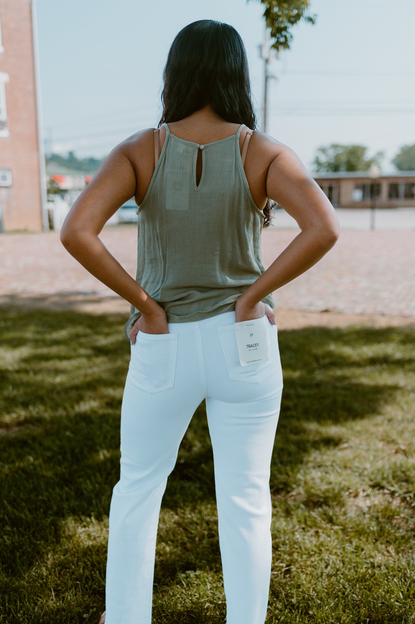 The Smocked Halter Tank Top