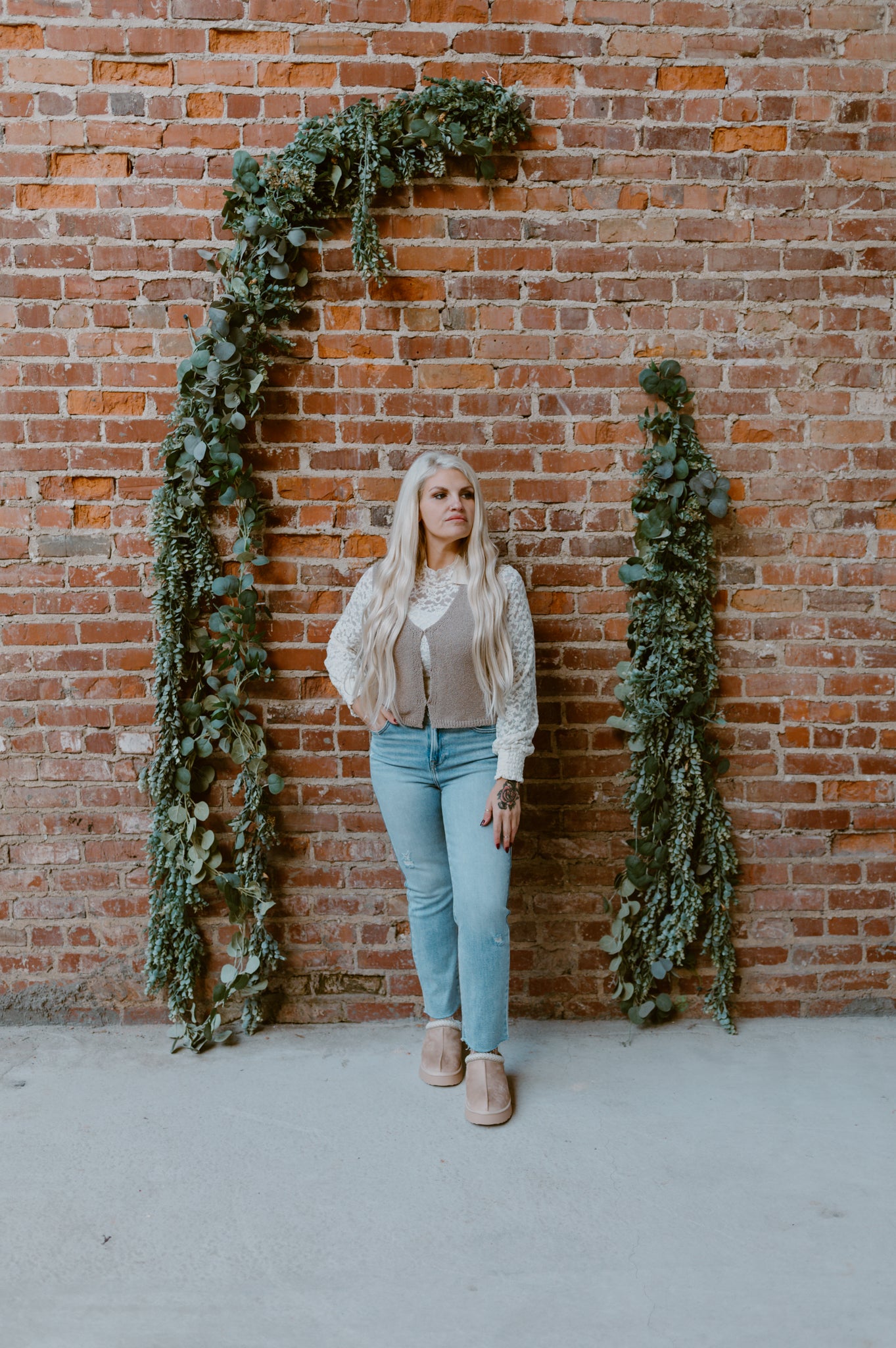 Hanna Hook + Eye Crochet Vest