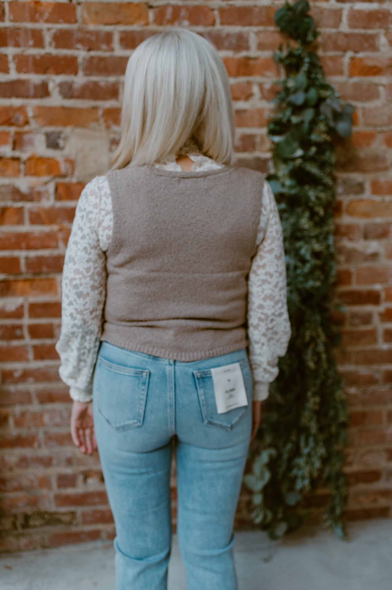 Hanna Hook + Eye Crochet Vest
