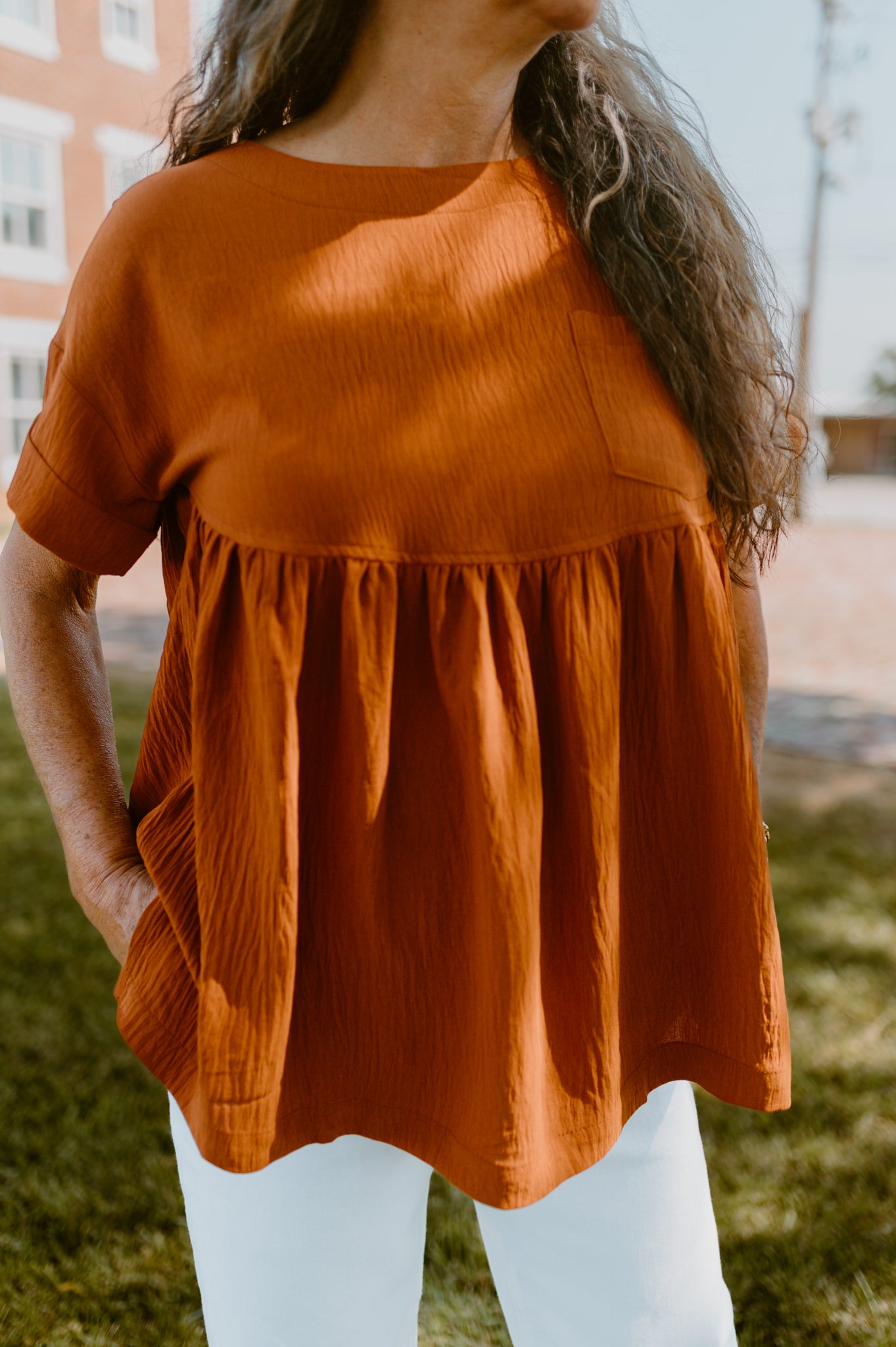 Linen Popover Top