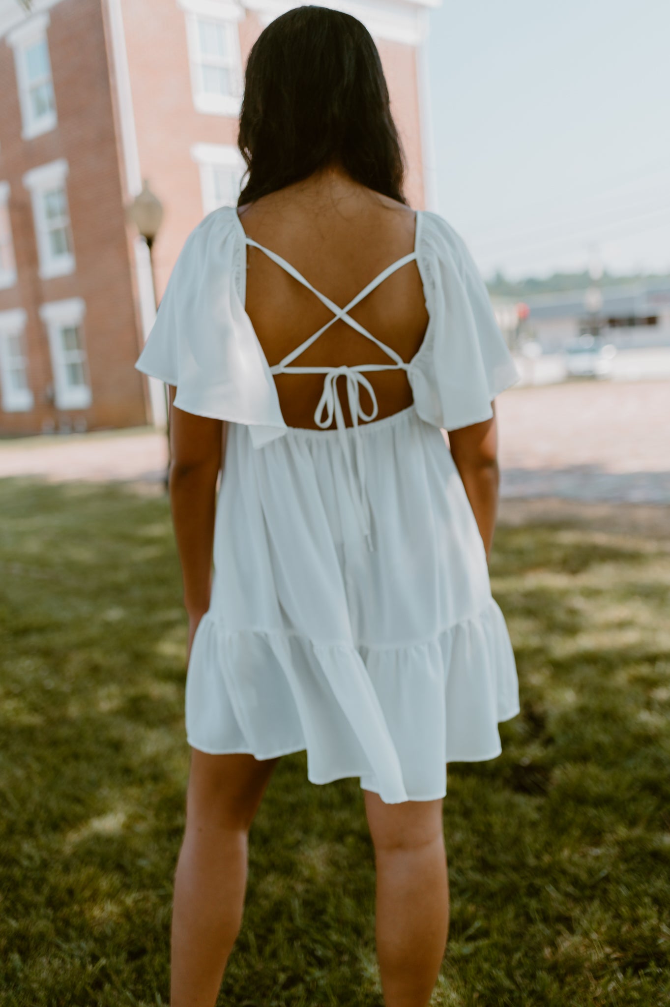 White Tiered Mini