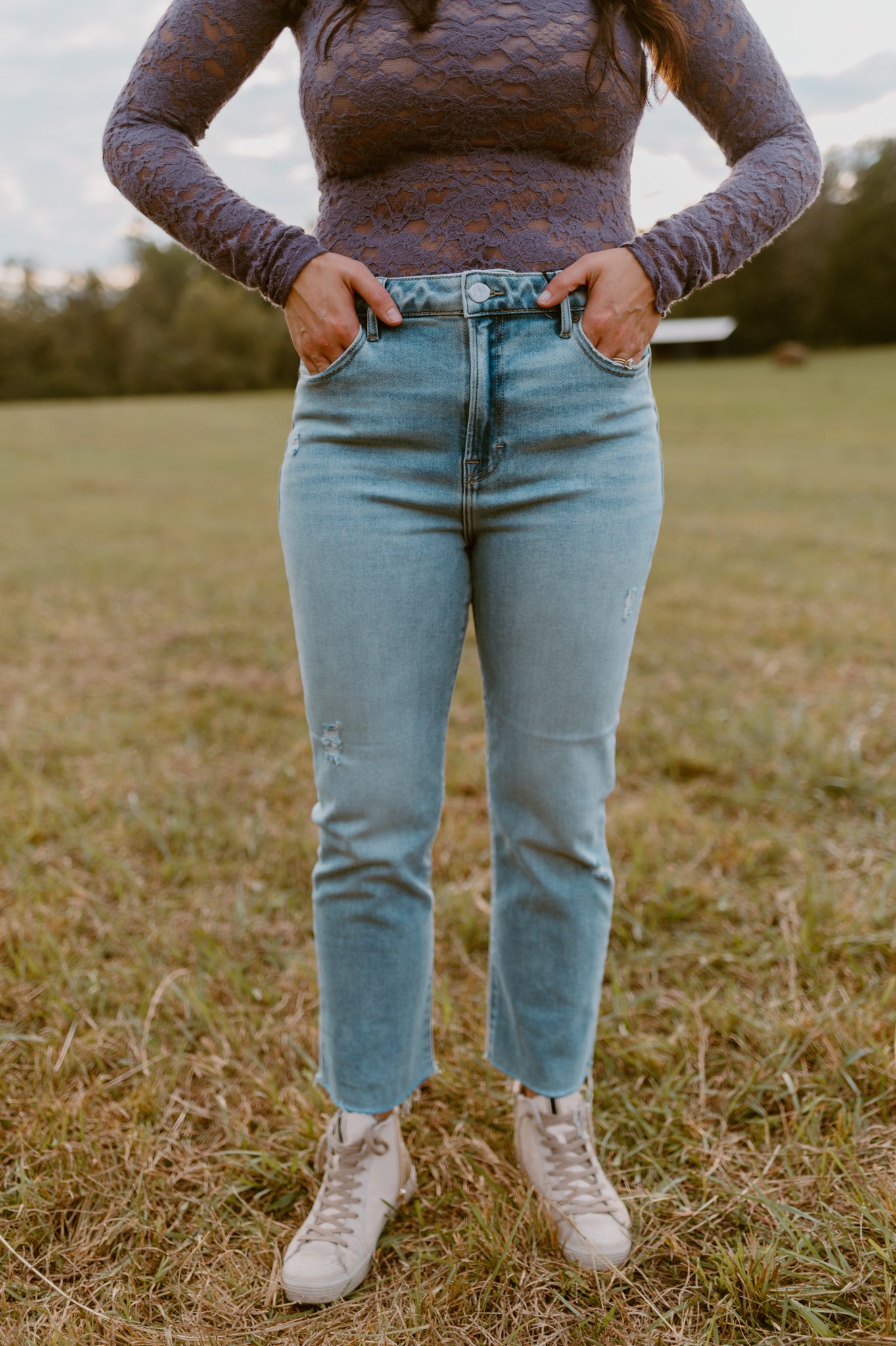 Hidden Quinn High Rise Cigarette Jean