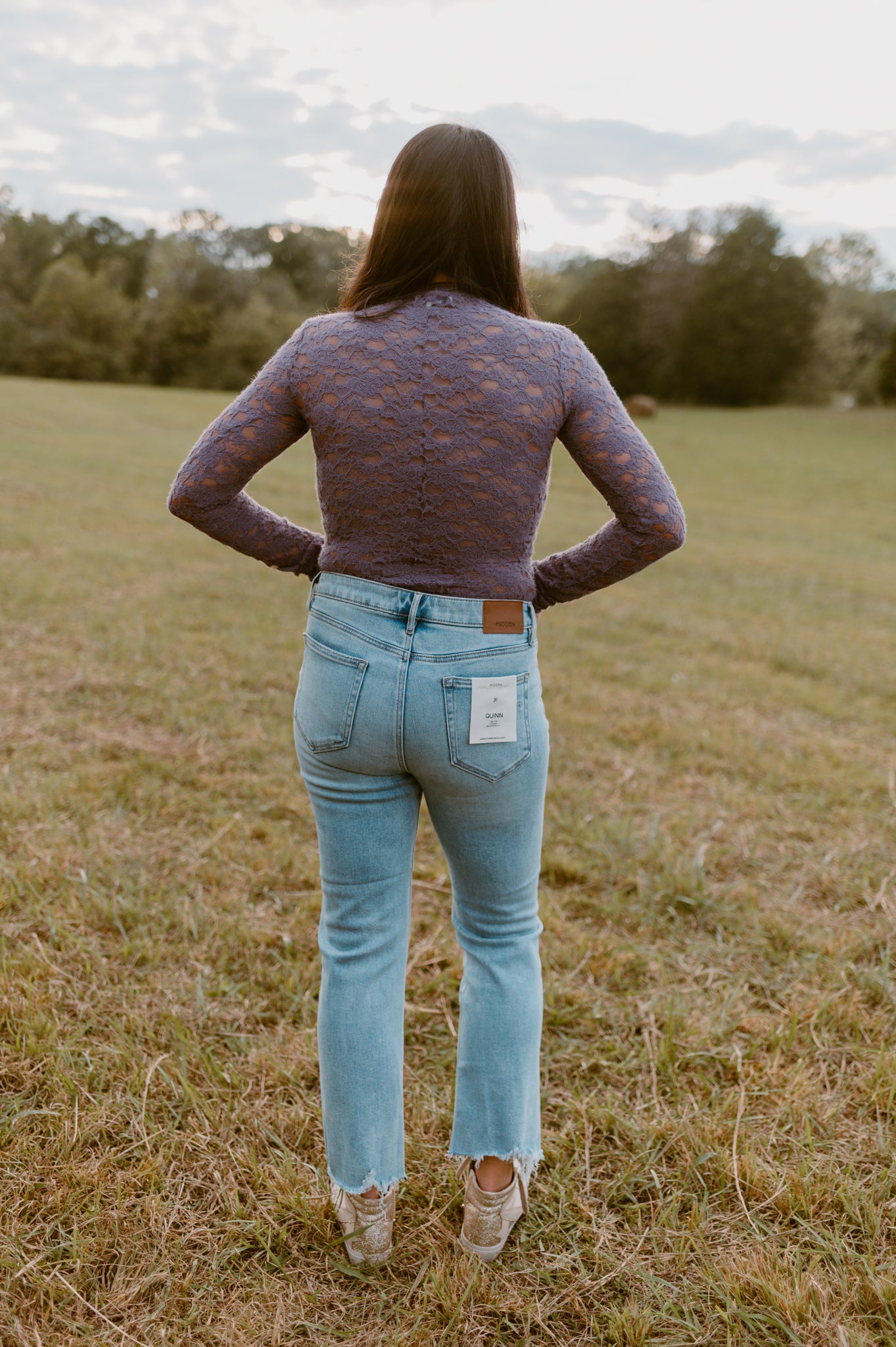 Hidden Quinn High Rise Cigarette Jean