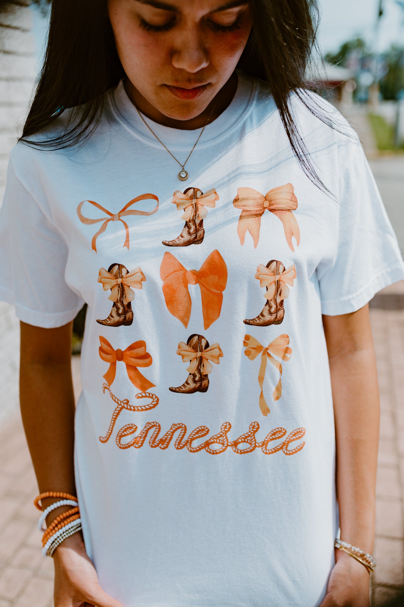 TN Boot & Bows Graphic Tee