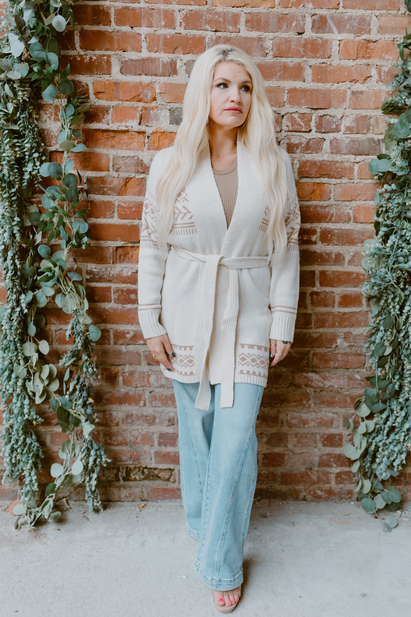 Tribal Print Cardigan