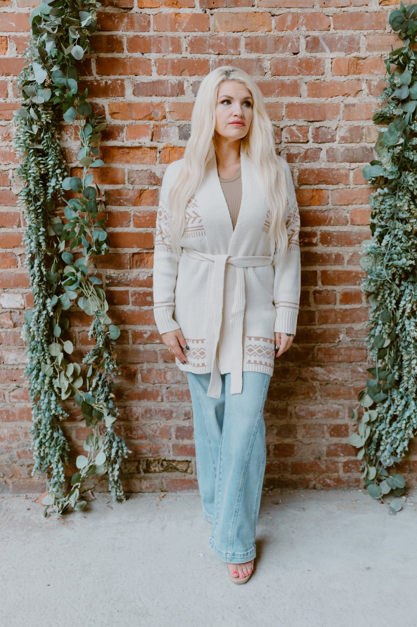 Tribal Print Cardigan