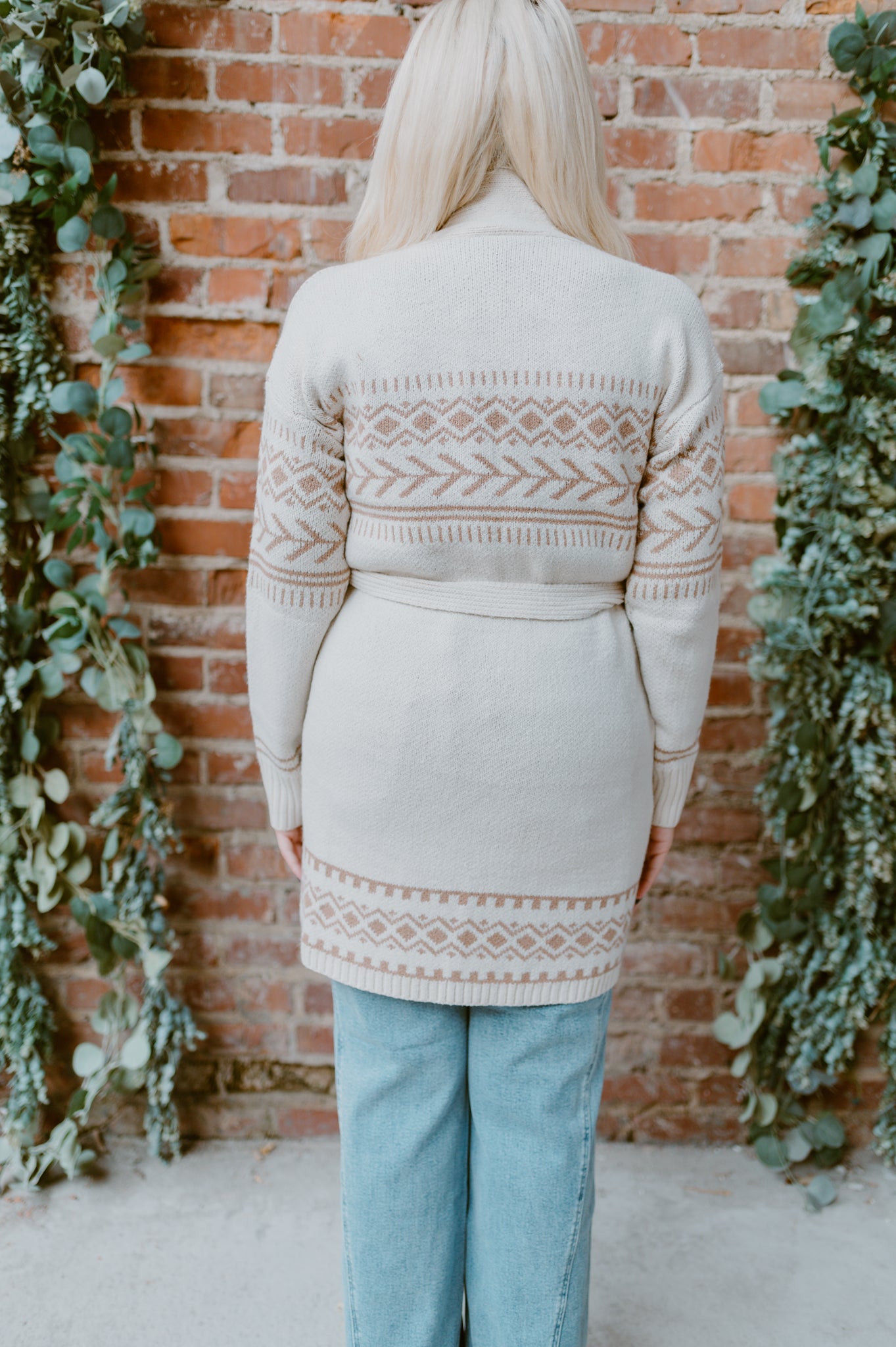 Tribal Print Cardigan