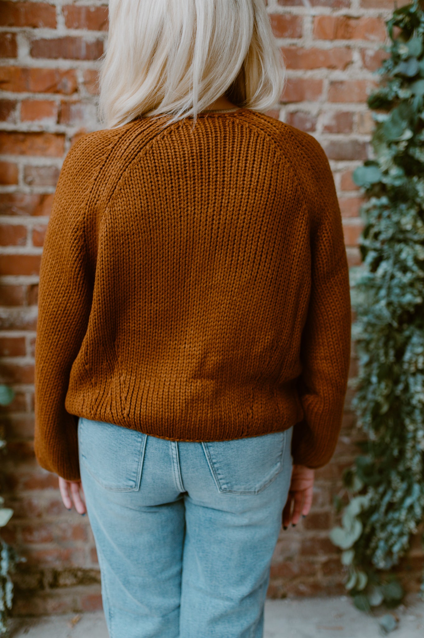 Balloon Sleeve Cardigan | Mocha