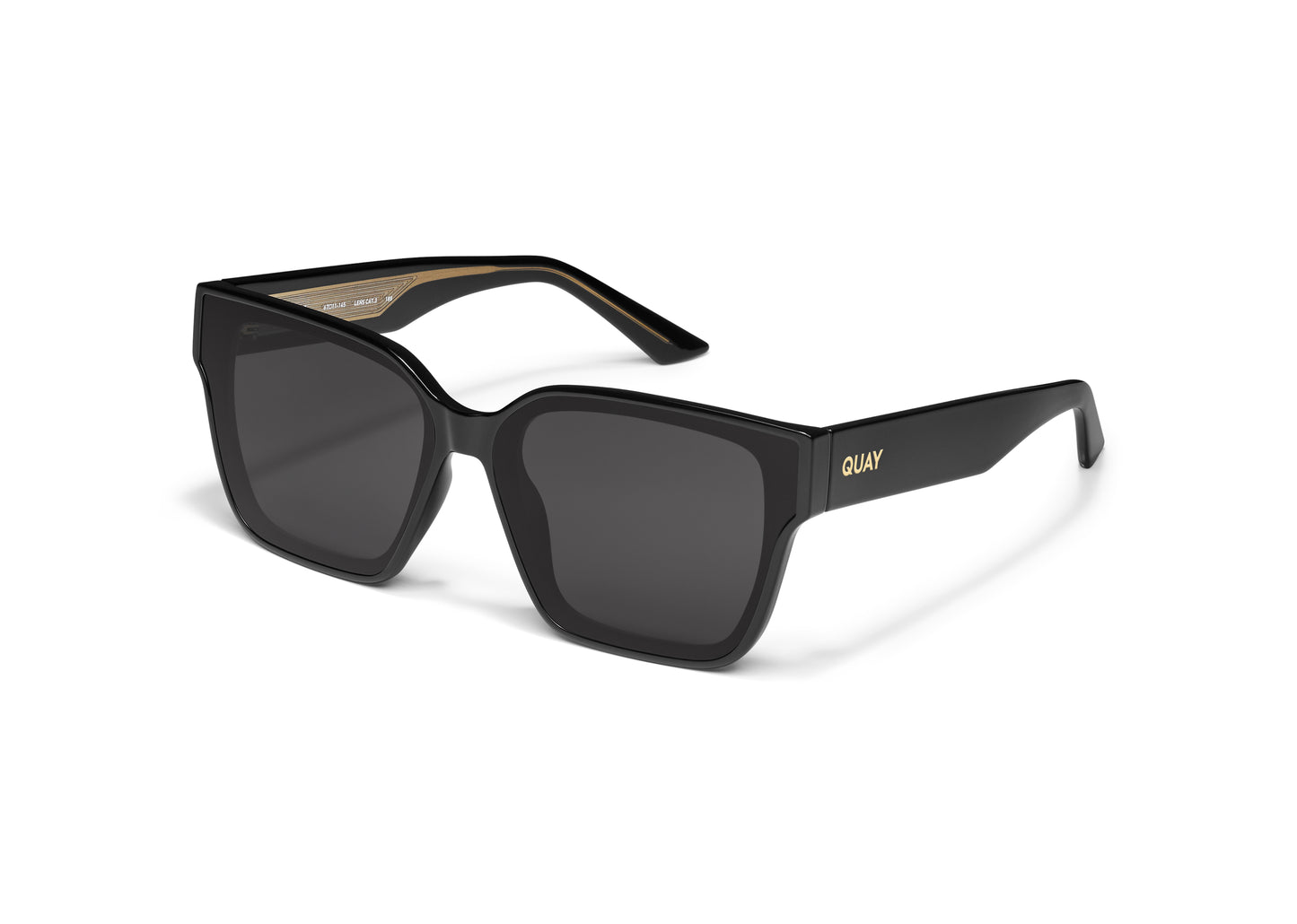 Drive In Quay Eyewear | Black/Black Polarized