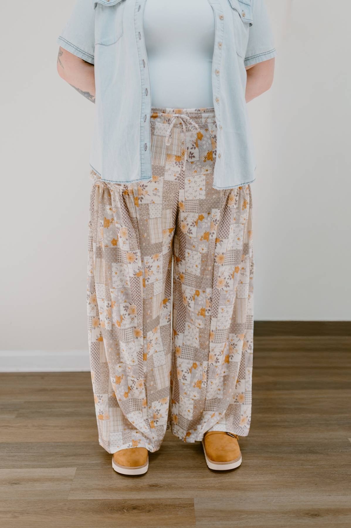 The Poet Patchwork Pants