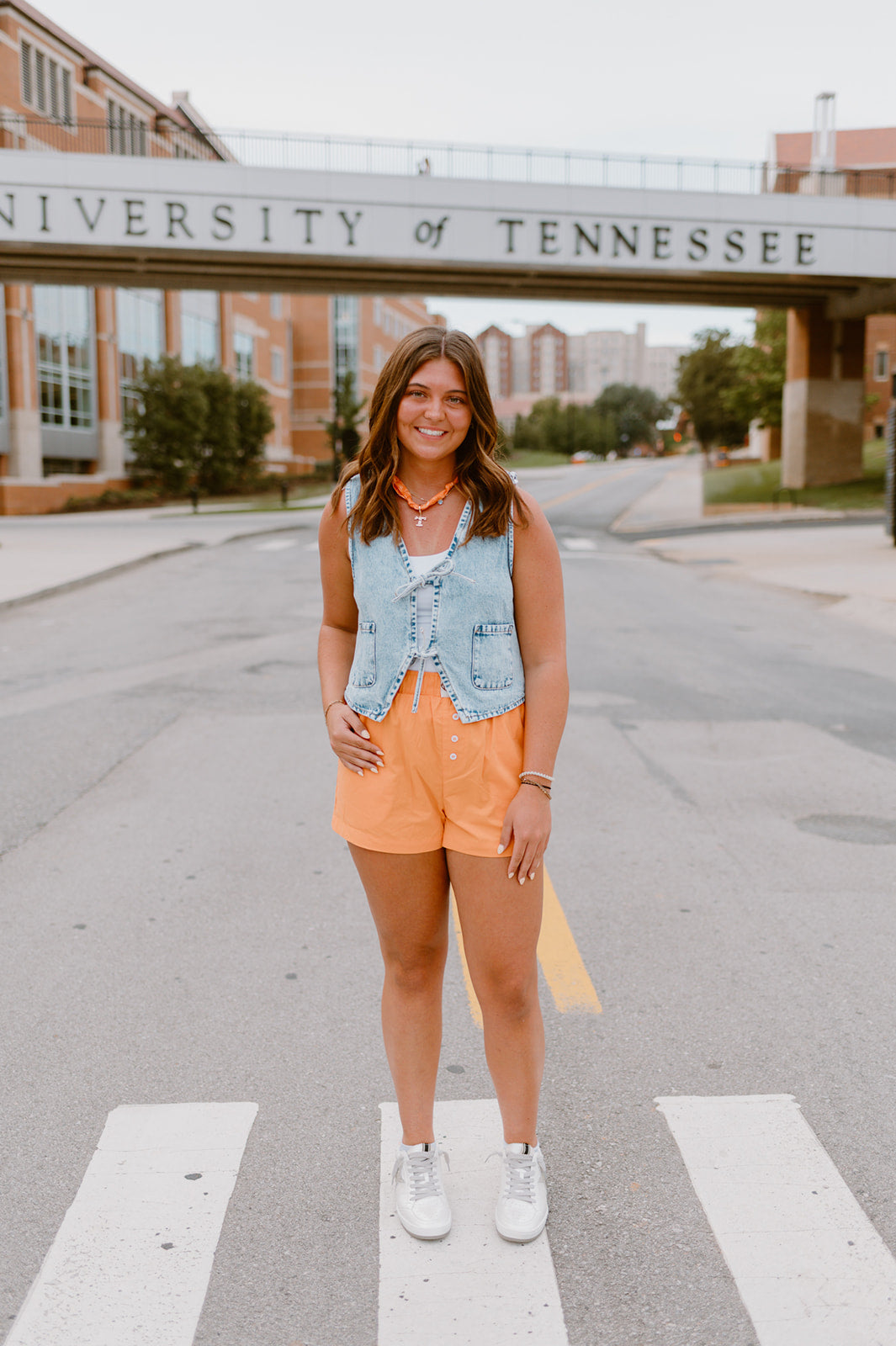 The Tailgate Cotton Poplin Shorts | Tennessee Orange