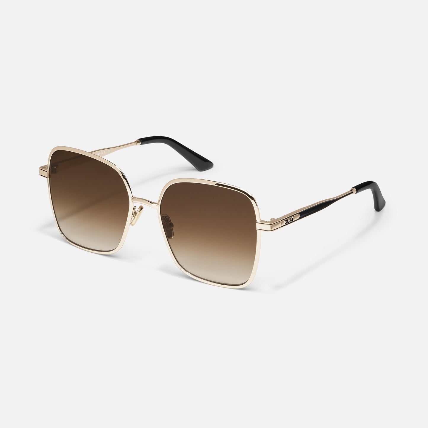 5th Ave Quay Eyewear | Gold/Brown
