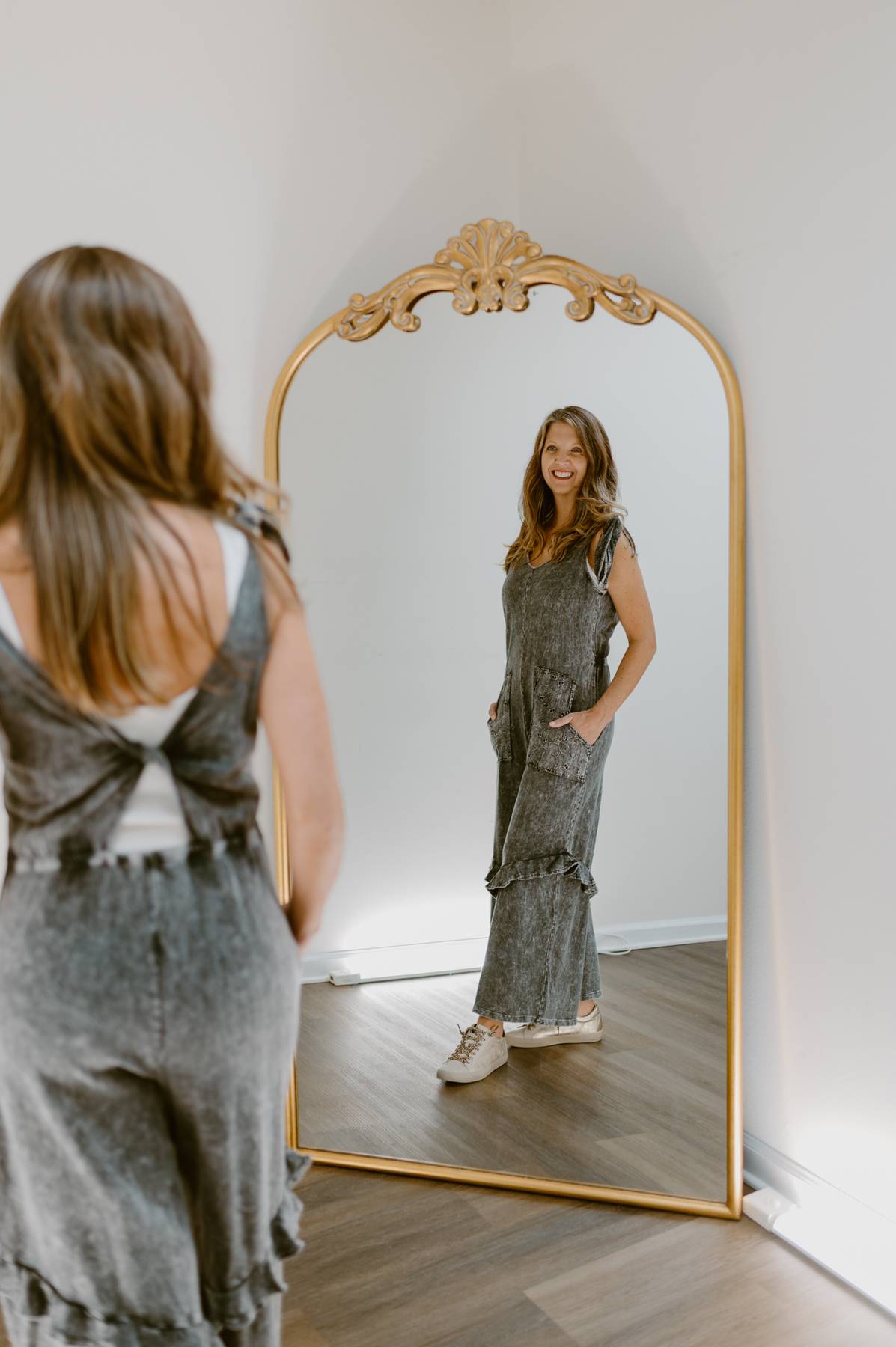 The Eloise Ruffle Jumpsuit | Black