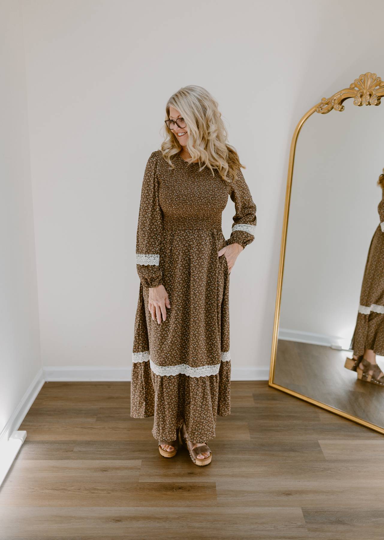 The Maribelle Maxi Dress | Chocolate