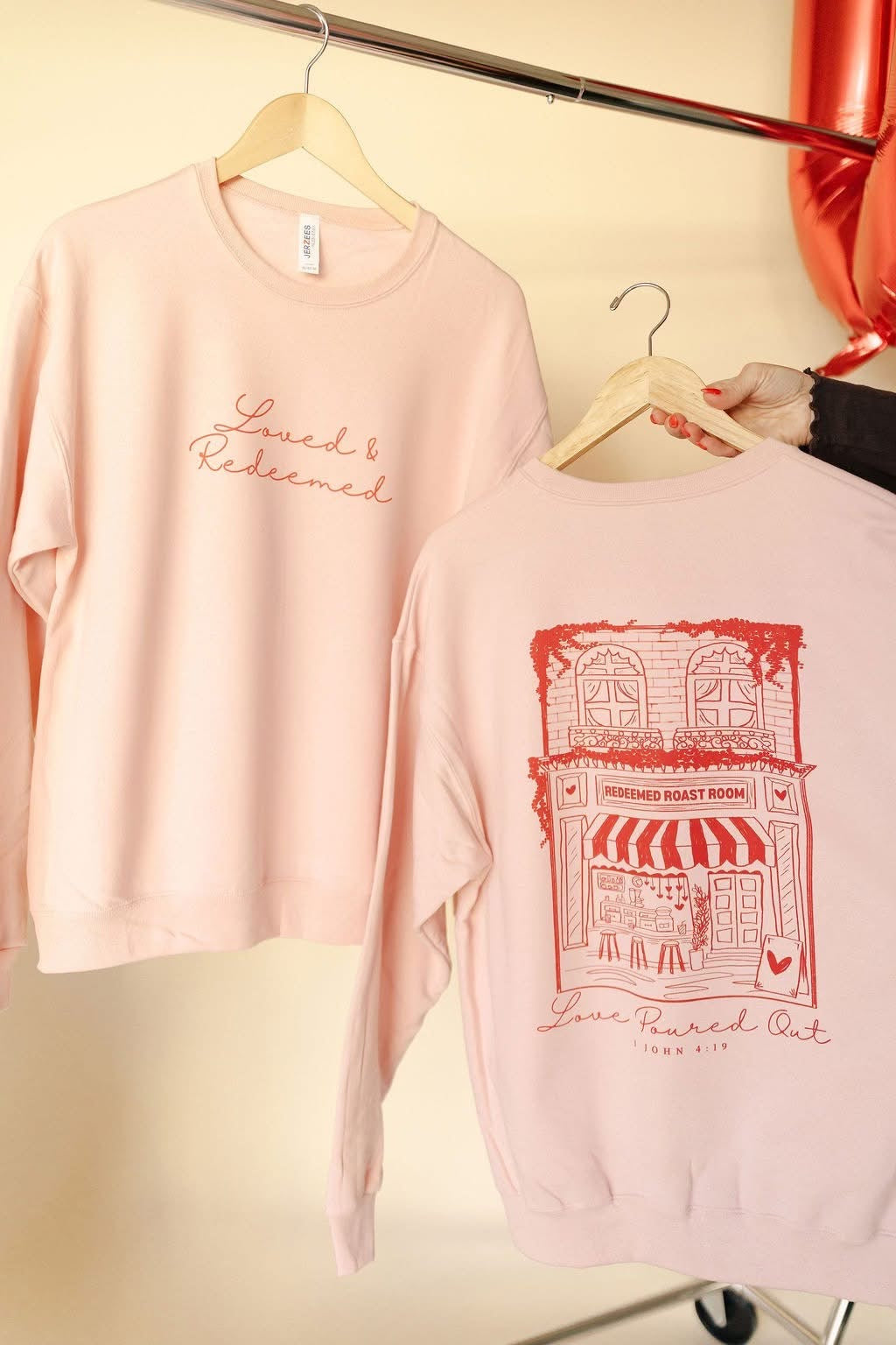 Love Poured Out Sweatshirt
