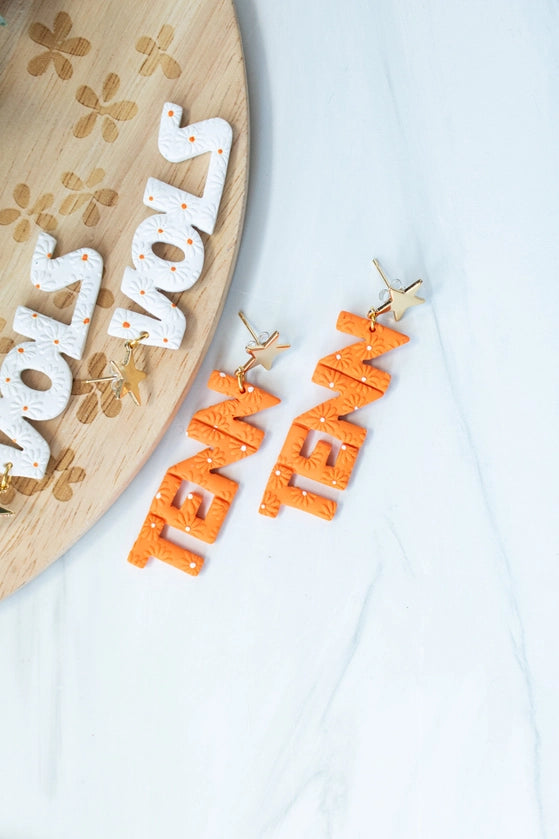 TENN Embossed Earrings