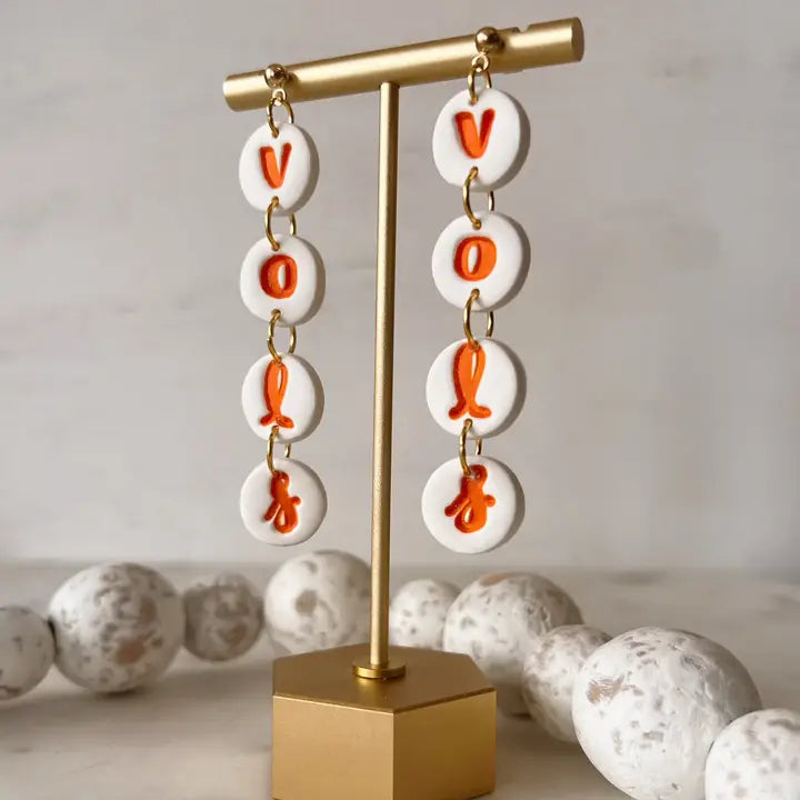 Vols Clay Earrings