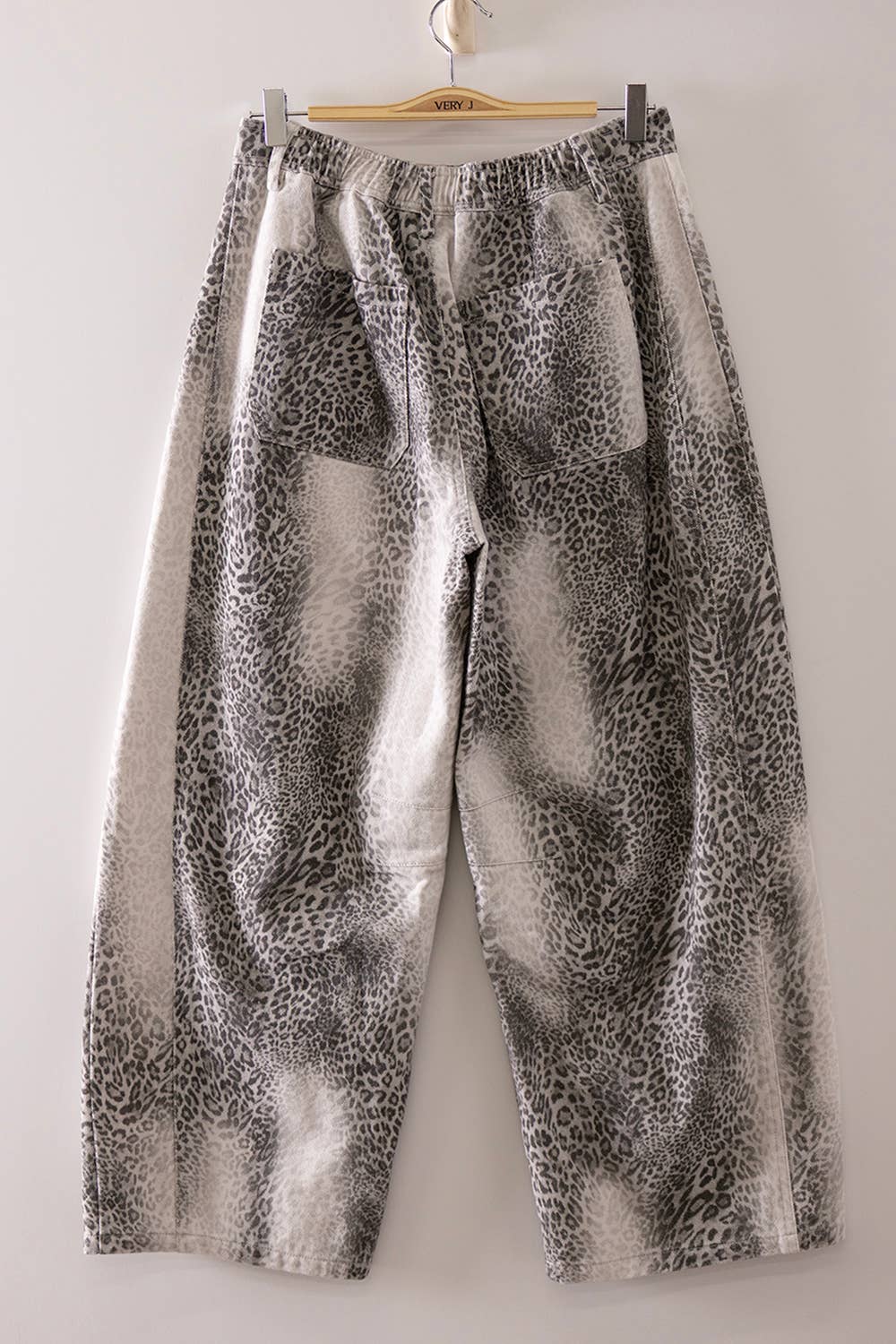 Speckled Drift Barrel Jeans | Charcoal