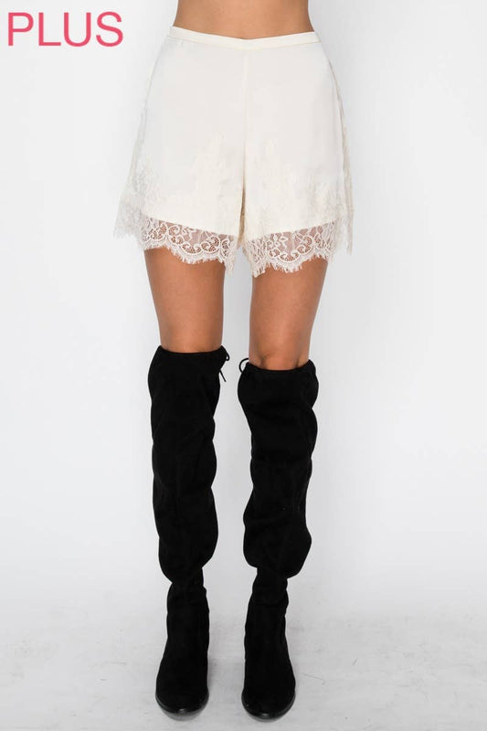 The Maribel Lace Shorts