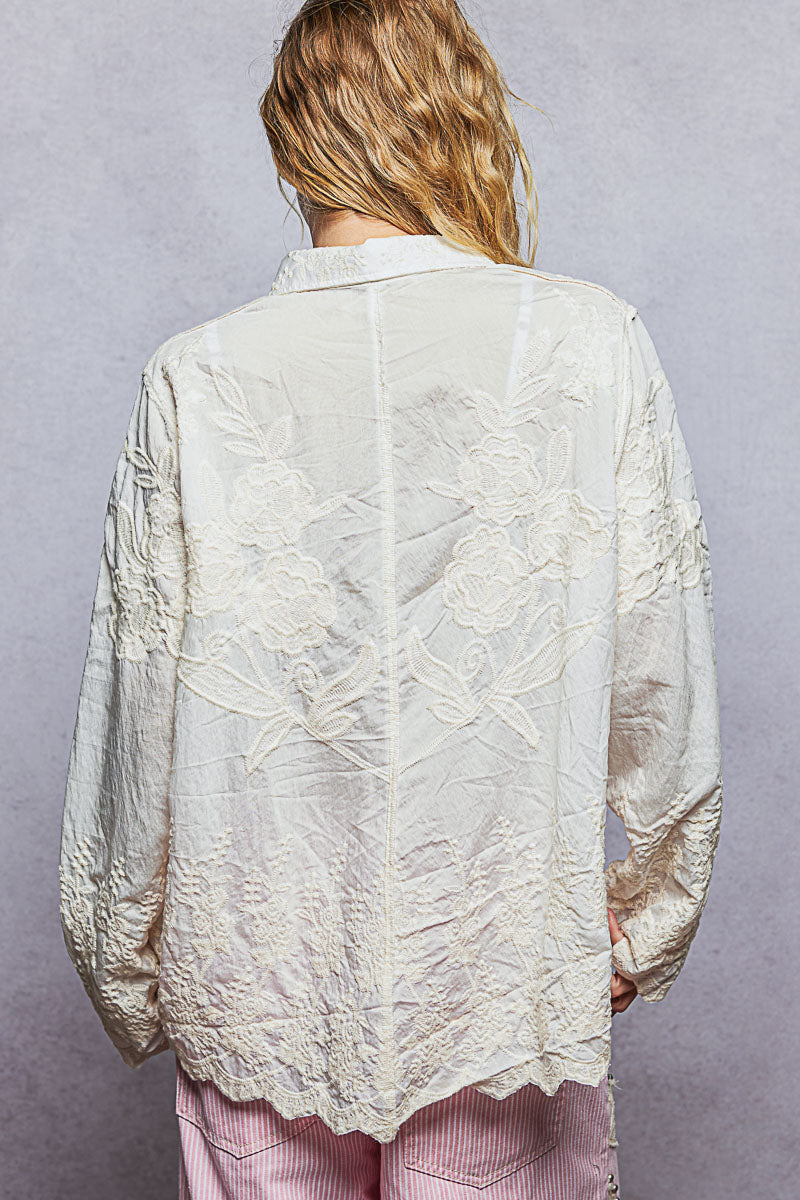 The Heirloom Bloom Button-Up