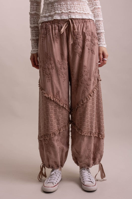 The Marlowe Embroidered Statement Pants