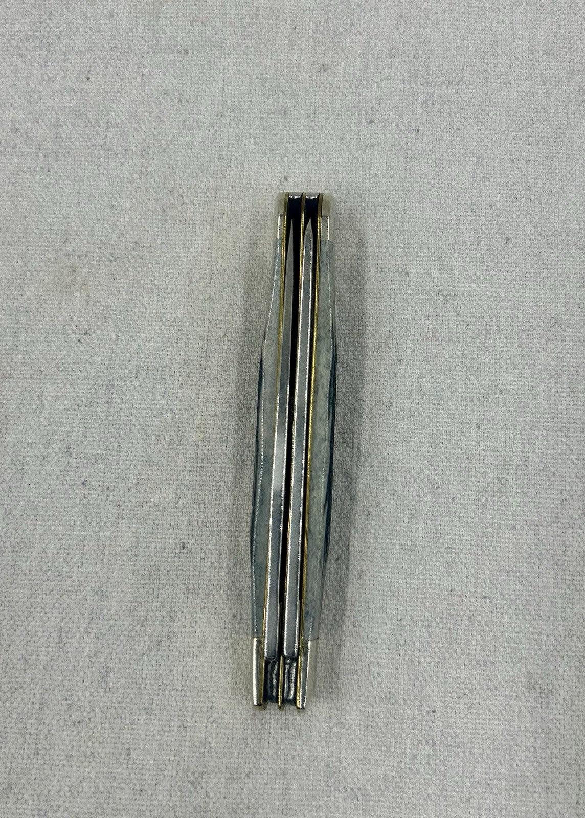 VERY RARE 2010 Case Pilot Test Run Gray Trapper - Winterbottom Bone Handles