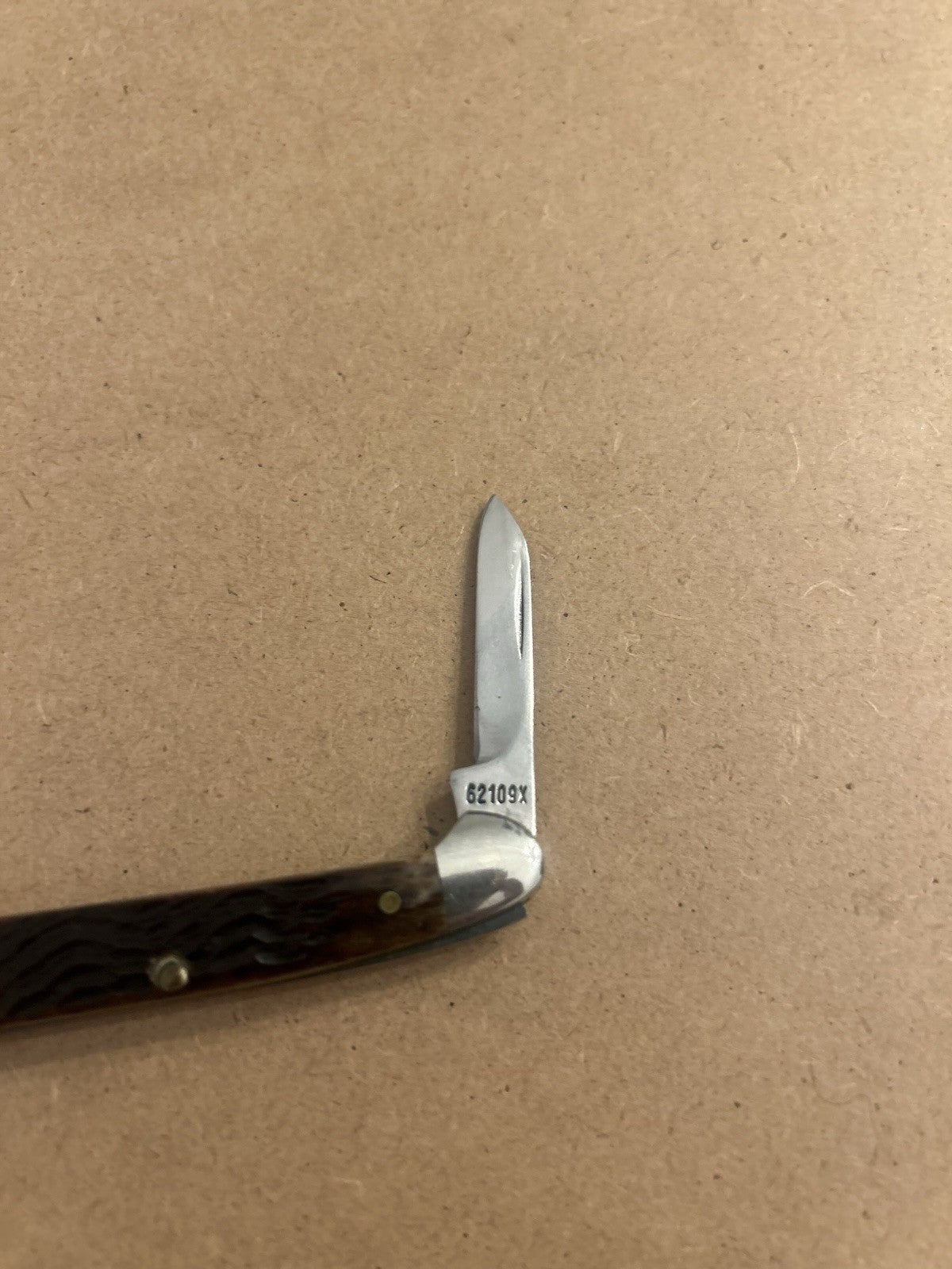 1984 Case XX 62109X Mini Copperhead  - Great Snap - Some Blade Rub
