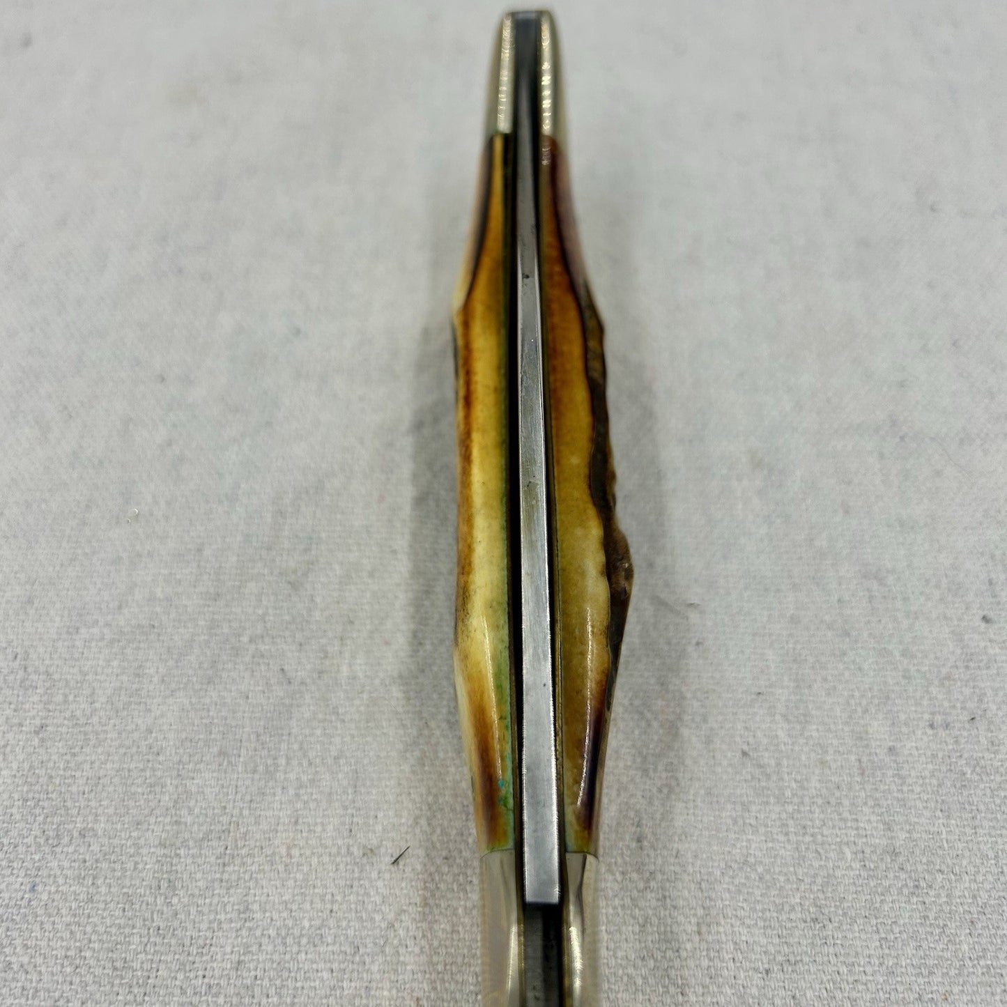 CASE XX 1965-1969 GENUINE STAG JUMBO BULLDOG CLASP KNIFE 5172 USA (33941)