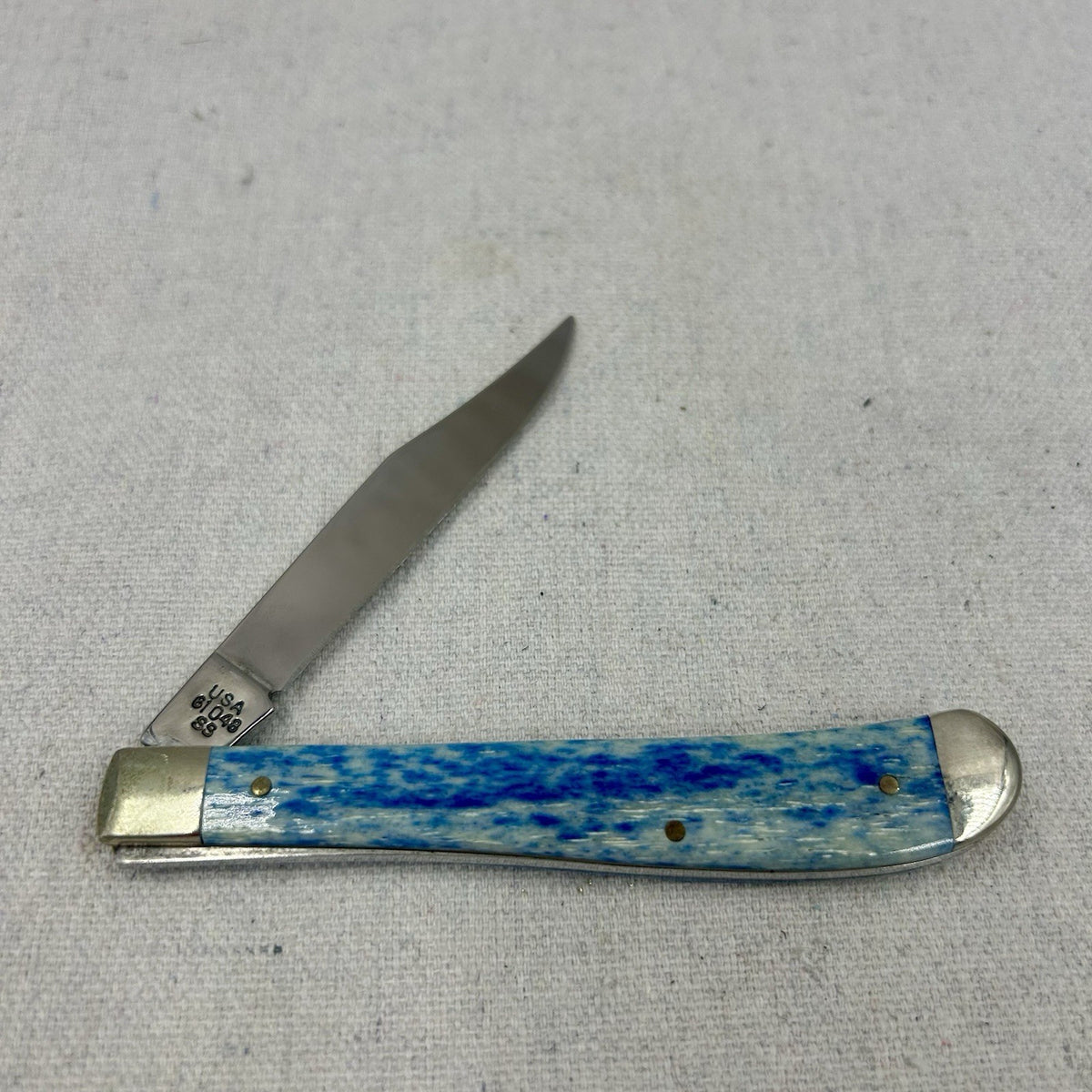 Case Slimline Trapper - 2009 - President’s Knife Kevin Pipes SMKW w Tin - SN 076